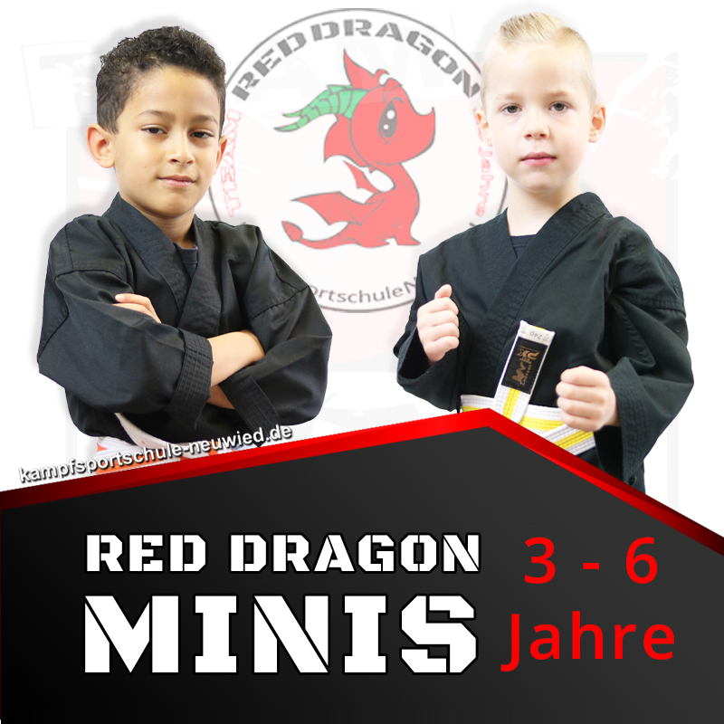 Starseite - Kurs - Red Dragon Minis 3 bis 6 Jahre