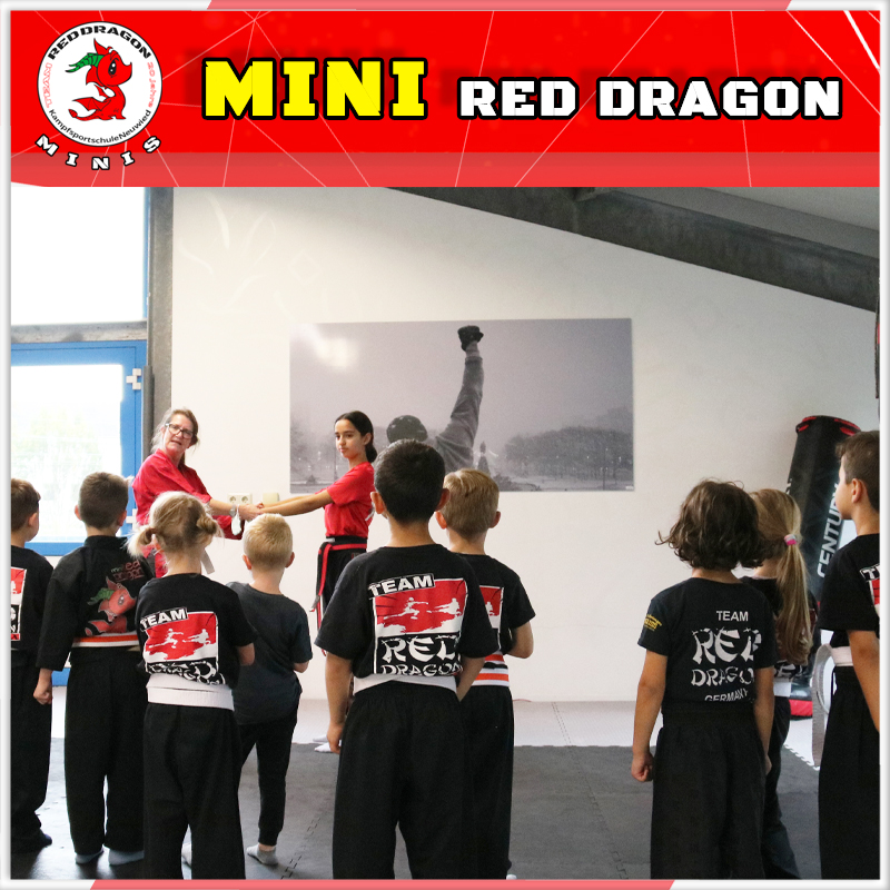 Kampfsport Leistung - MINI RED DRAGON Kinder Selbstverteidigung